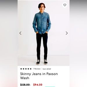 Madewell Black Skinny Jeans